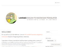Tablet Screenshot of lamfaro.com